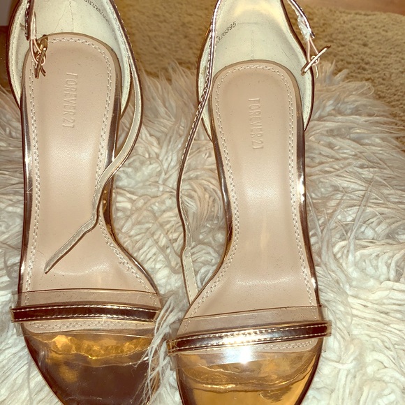 Forever 21 Shoes - Gold shoes
